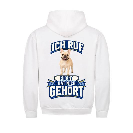 Ich ruf Hoodie – personalisierter Hunde-Hoodie mit Foto und Name | Lil Snouts