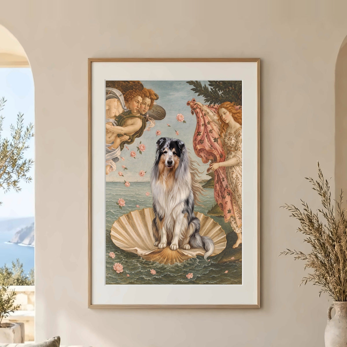 Poster und Leinwand Kartenbild Geburt der Venus