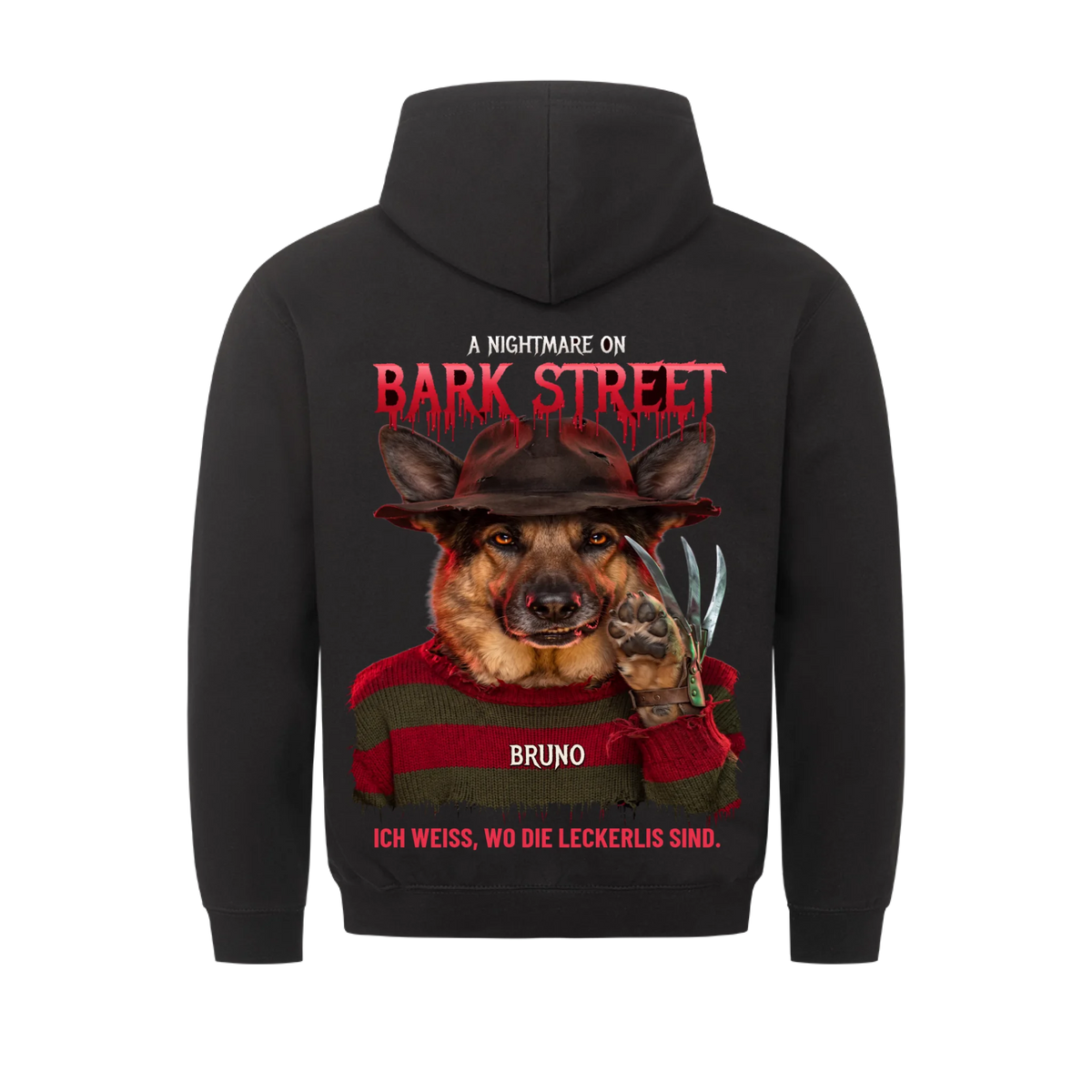A Nightmare on Bark Street - Dein Haustier - T-Shirt oder Hoodie